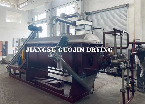 7900x3960x2700mm KJG-20 औद्योगिक प्रसंस्करण के लिए निरंतर खोखले पैडल ड्रायर