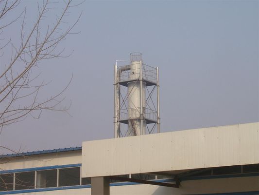 स्टेनलेस स्टील रासायनिक 1000kg / एच औद्योगिक स्प्रे ड्रायर