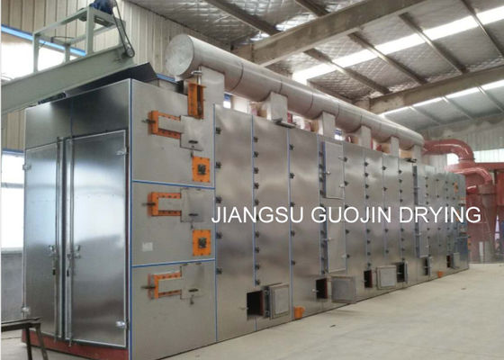 कसावा चिप्स के लिए मल्टी लेयर कन्वेयर मेश बेल्ट बेल्ट ड्रायर 5.5KW