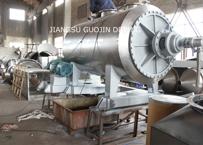 तरल फार्म सामग्री के लिए 10rpm रोटरी रैक वैक्यूम चप्पू ड्रायर 5.5KW