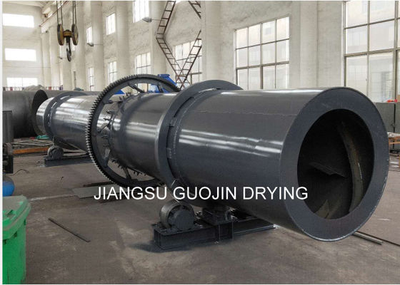 रासायनिक पाउडर के लिए 1.2 t / एच रोटरी सुखाने की मशीन 4KW