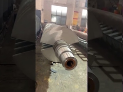 37KW सक्रिय कार्बन खोखले ब्लेड स्क्रू ड्रायर गर्मी हस्तांतरण क्षेत्र के साथ 68M2